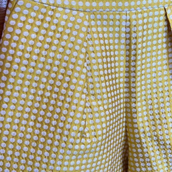 Bonpoint Buttercup Yellow White Dot Flash Shorts Women’s Extra Small - Picture 2 of 9